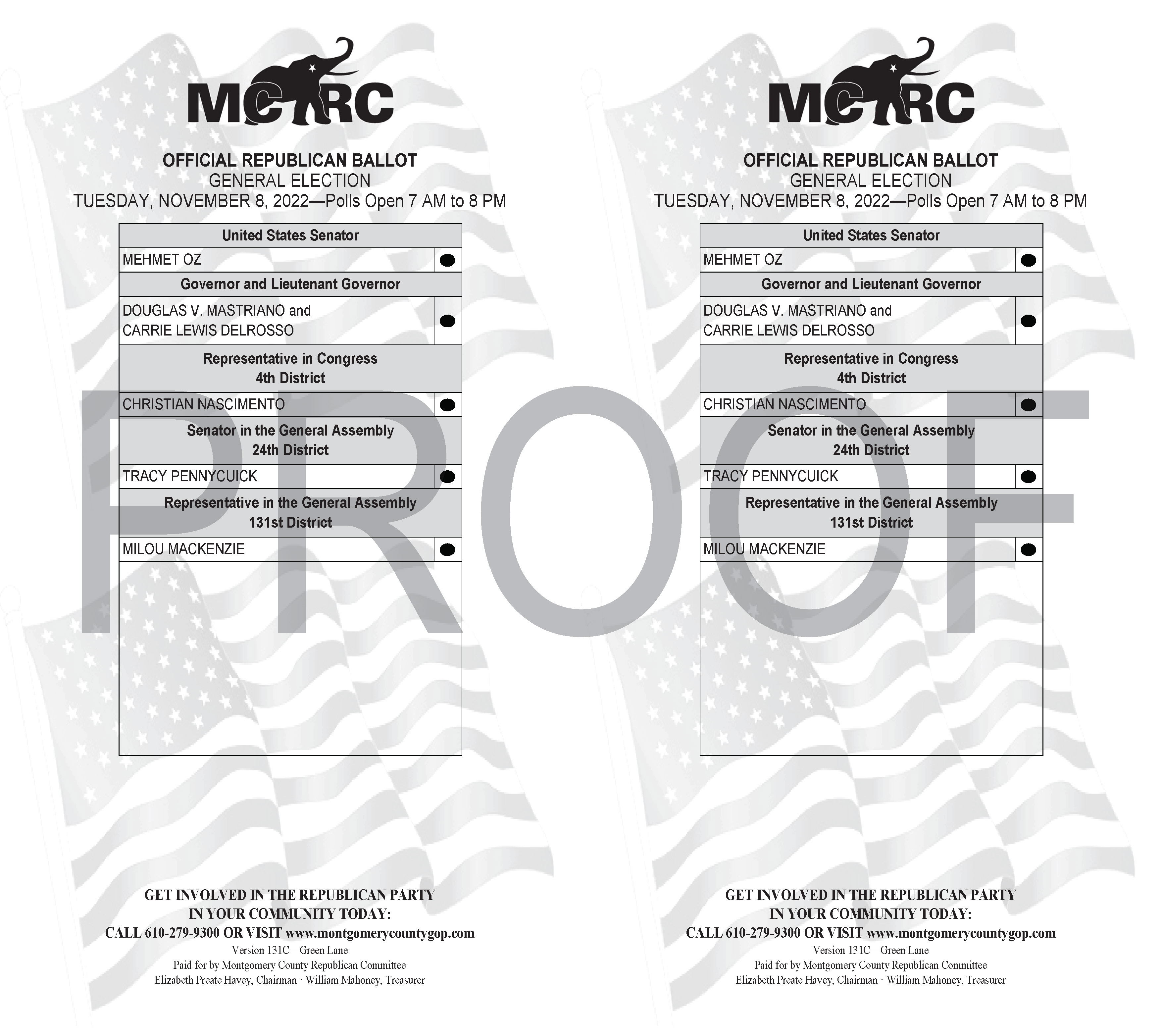 Candidates Montgomery County